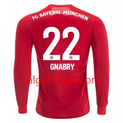 FC Bayern München Fodboldtrøjer Serge Gnabry 22 Hjemmebanesæt 2019/20 Langærmet FC Bayern München Fodboldtrøjer Serge Gnabry 22 Hjemmebanesæt 2019/20 Langærmet
